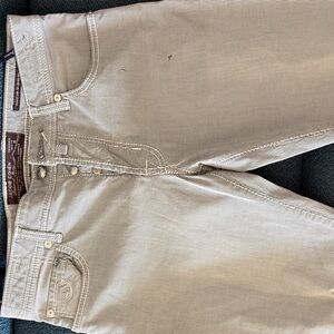 Jacob Cohen Taupe Striped Jeans